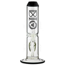 12 Bio 65Mm Straight Bong Black Bongs & Waterpipes