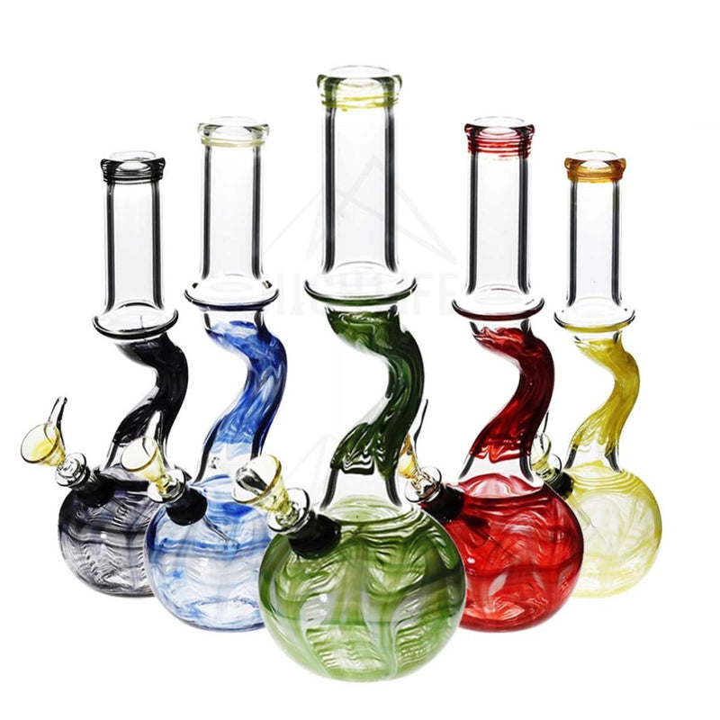 10 32Mm Bend Bong With A Slide Bongs & Waterpipes