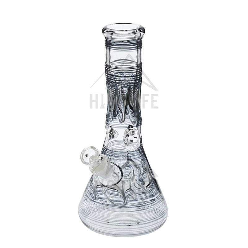 10 Beaker Bong - Black Rake Bongs & Waterpipes