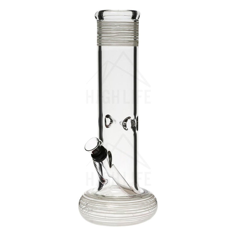 10 Hollowfoot Bong With A Slide White Bongs & Waterpipes