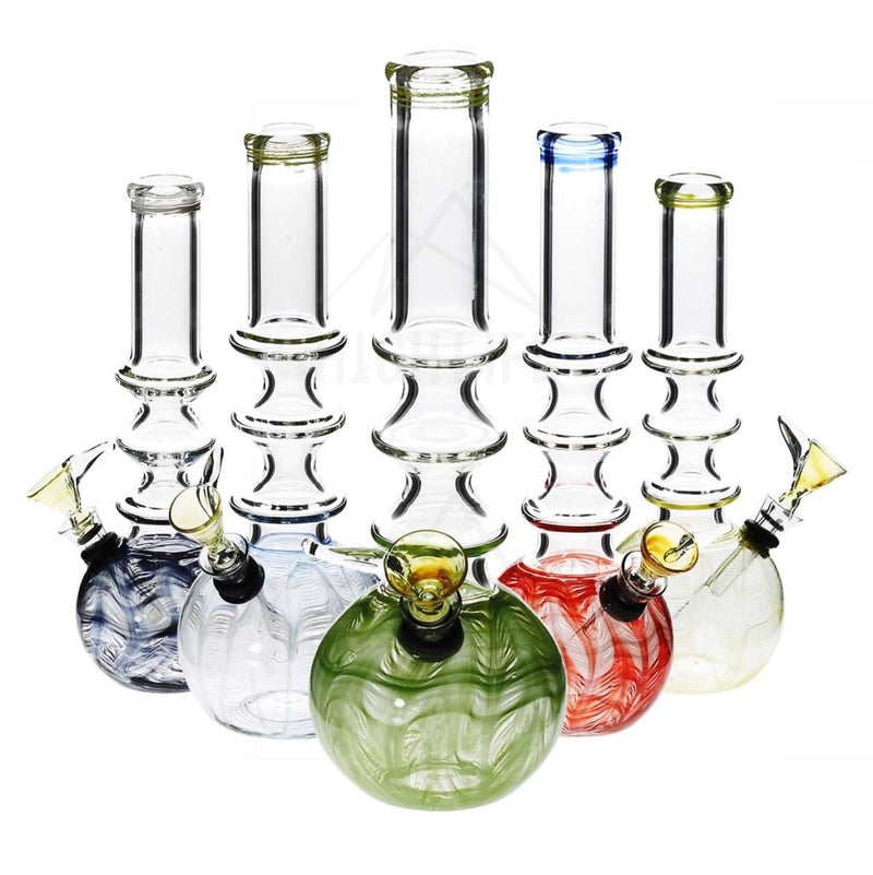 10 Three Ring Bong With A Slide Bongs & Waterpipes