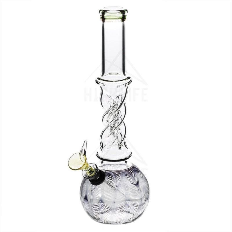 10 Twist Bong With A Slide Black Bongs & Waterpipes