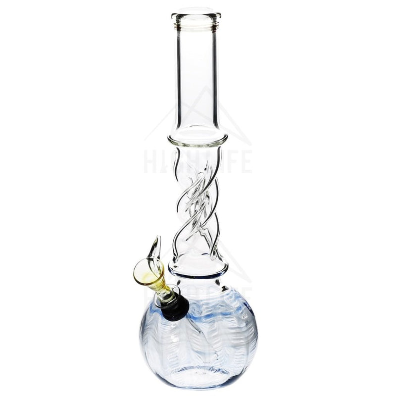 10 Twist Bong With A Slide Blue Bongs & Waterpipes