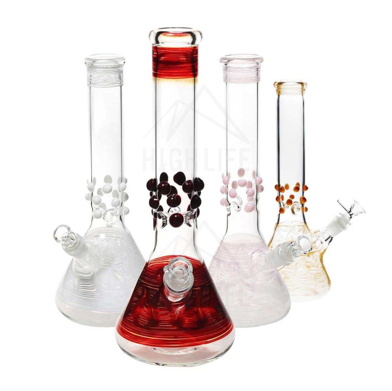 12 Beaker Bong With Marbles Bongs & Waterpipes