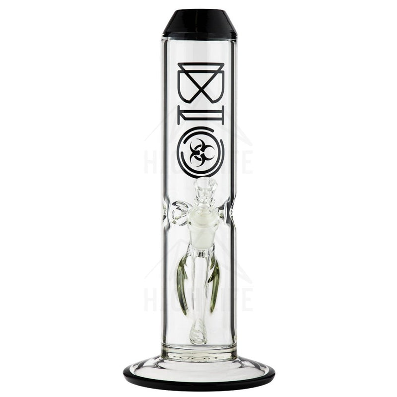 12 Bio 65Mm Straight Bong Black Bongs & Waterpipes