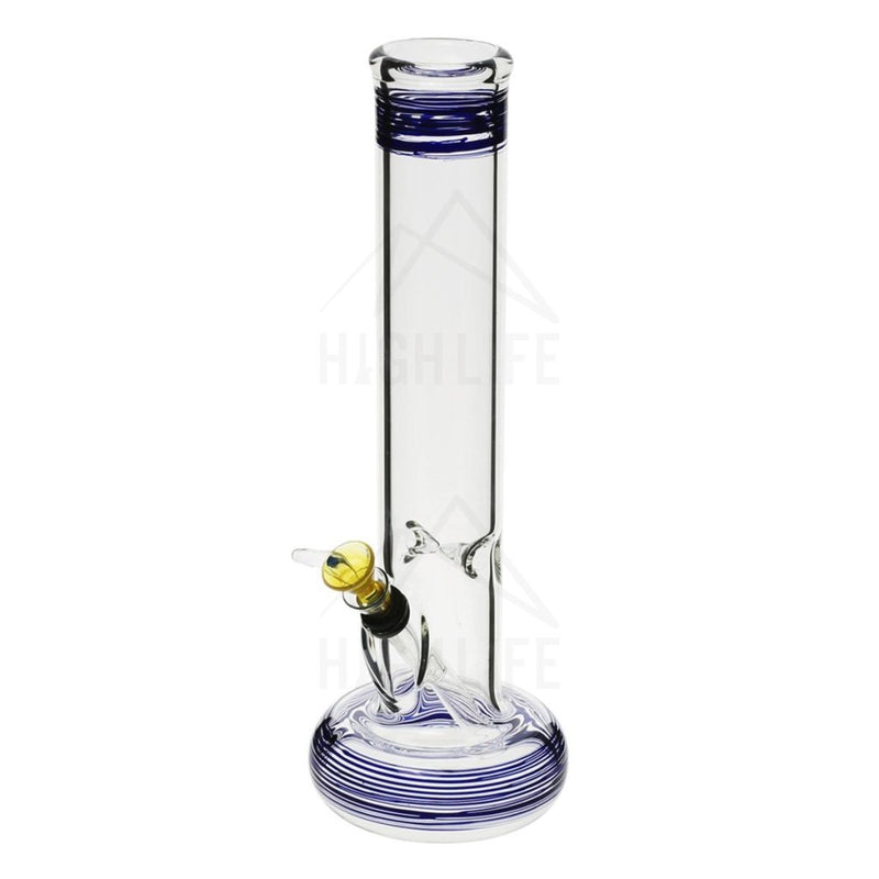 12 Hollowfoot Bong With A Slide Blue Bongs & Waterpipes