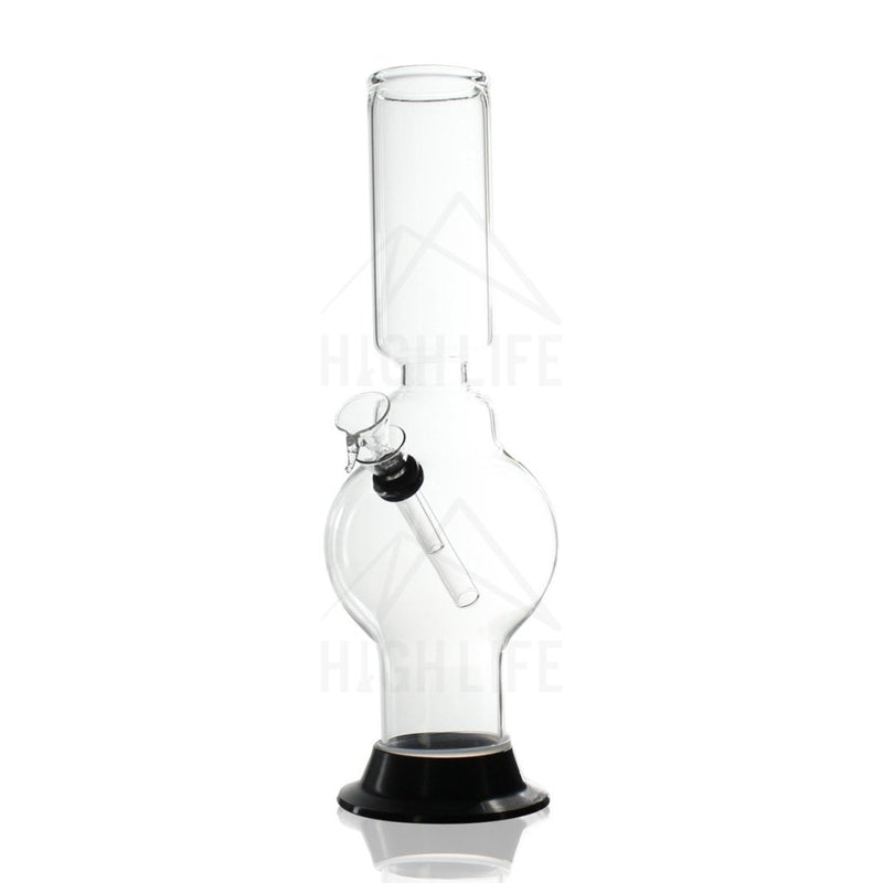 12 Hourglass Bong With Acrylic Base And Slide Bongs & Waterpipes