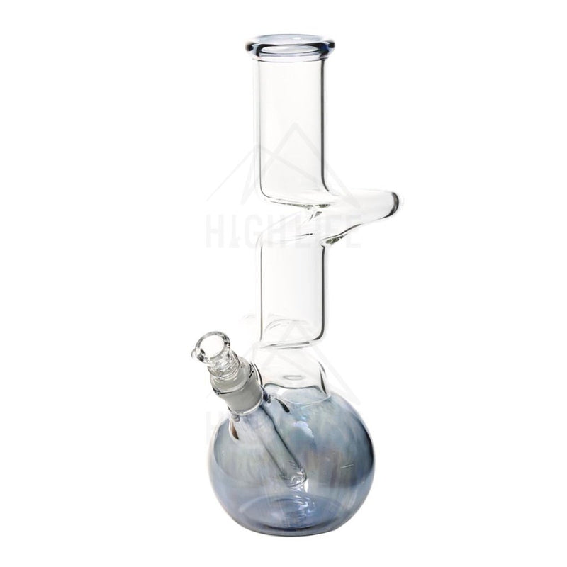 12 Two Elbow Bong Silver Bongs & Waterpipes