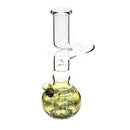 12 Two Elbow Bong With A Slide Yellow Bongs & Waterpipes