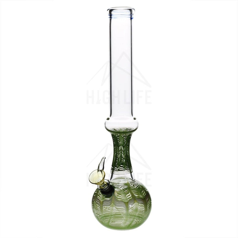 13 38Mm Ring Bong With A Slide Green Bongs & Waterpipes