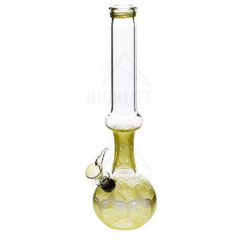 13 38Mm Ring Bong With A Slide Yellow Bongs & Waterpipes