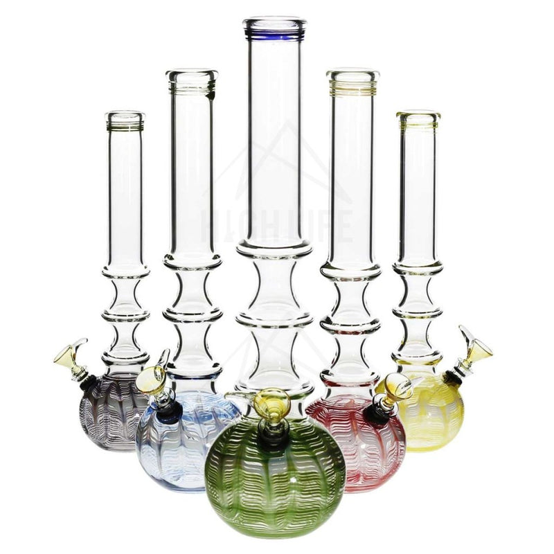 14 38Mm Three Ring Bong With A Slide Bongs & Waterpipes