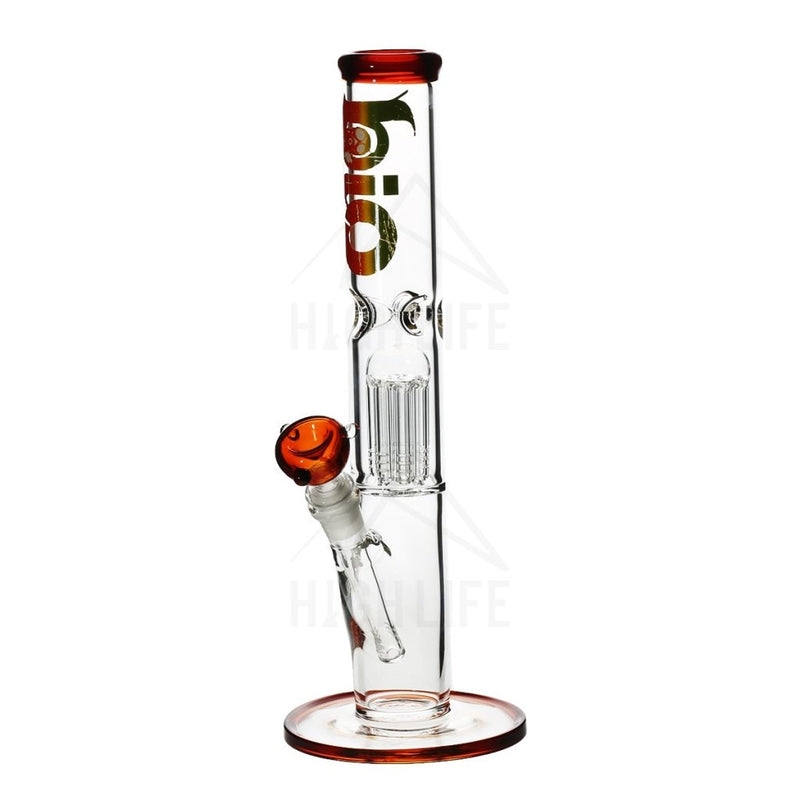 14 Bio 50Mm Tree Straight Bong Amber Bongs & Waterpipes