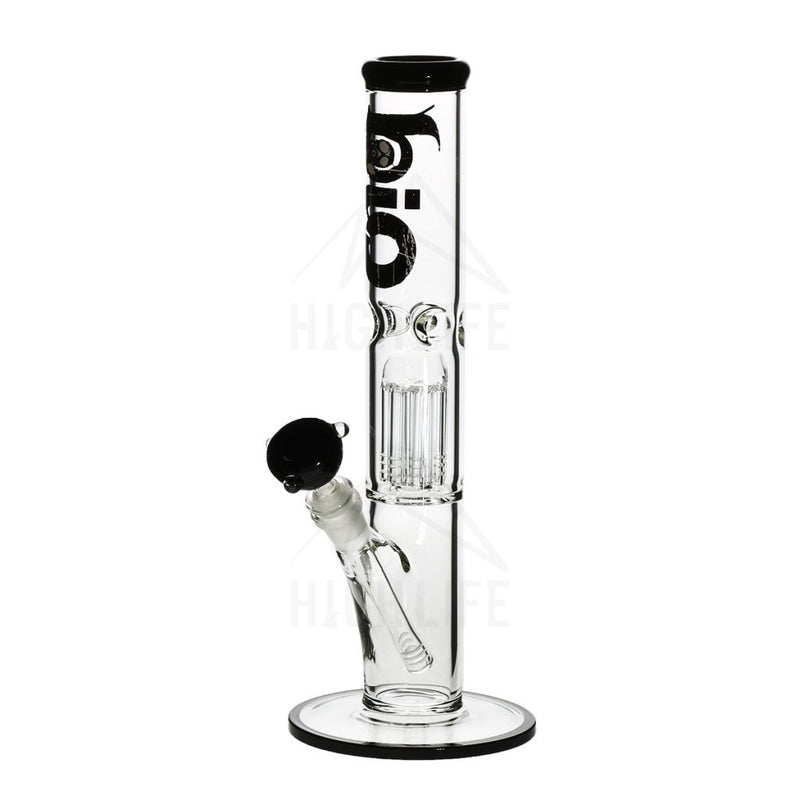 14 Bio 50Mm Tree Straight Bong Black Bongs & Waterpipes