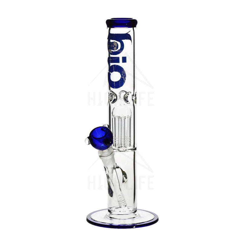 14 Bio 50Mm Tree Straight Bong Blue Bongs & Waterpipes