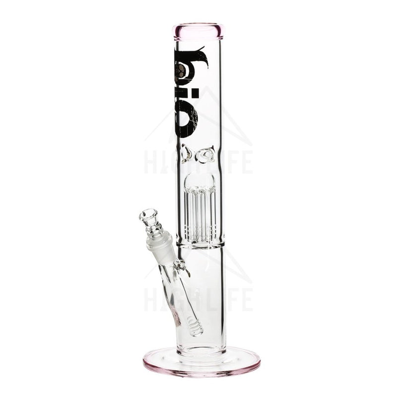 14 Bio 50Mm Tree Straight Bong Pink Bongs & Waterpipes