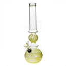 14 Ring Bubble Bong With A Slide Yellow Bongs & Waterpipes