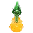 14Mm Bubble Pineapple Yellow/green Water Pipe Bongs & Waterpipes