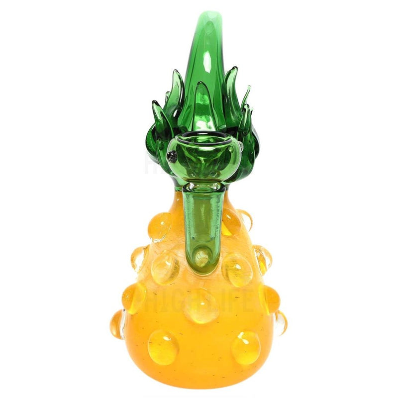 14Mm Bubble Pineapple Yellow/green Water Pipe Bongs & Waterpipes