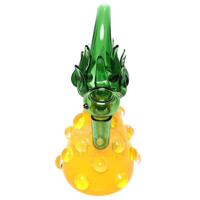 14Mm Bubble Pineapple Yellow/green Water Pipe Bongs & Waterpipes