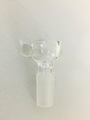 14Mm Funnel Bowl With Marble - Clear Accessories