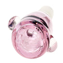14Mm Pink With Dichro Swirl Bowl Accessories