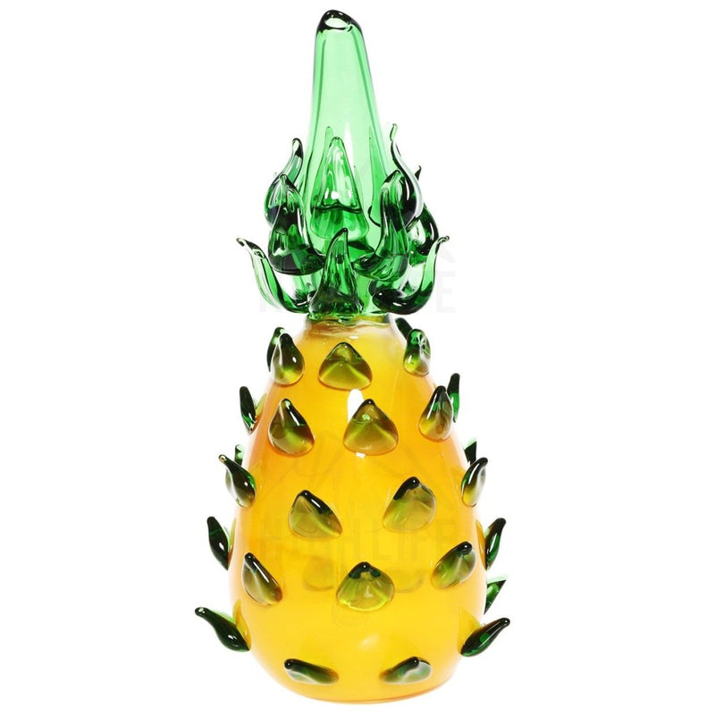 14Mm Spikey Pineapple Yellow/green Bong Bongs & Waterpipes