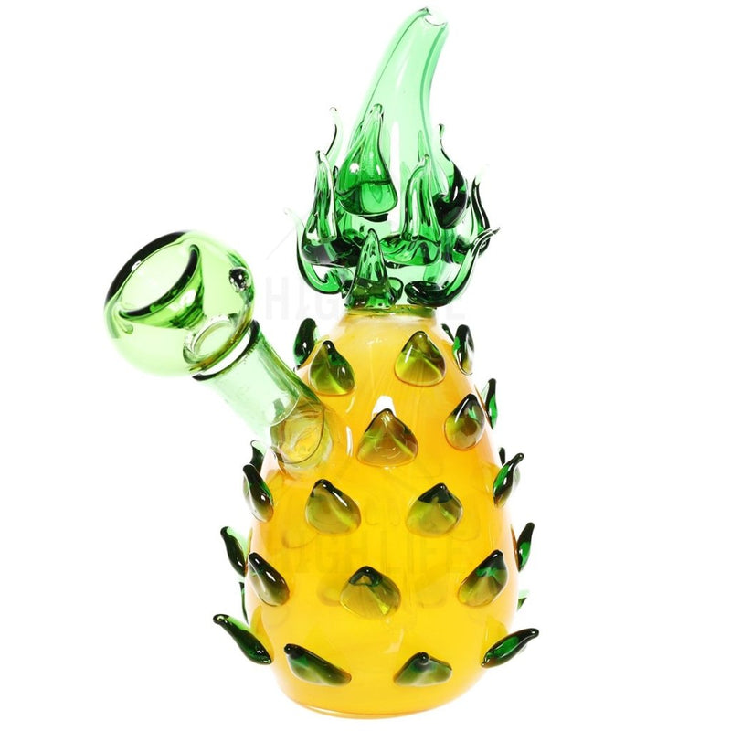 14MM Spikey Pineapple Yellow/Green Bong