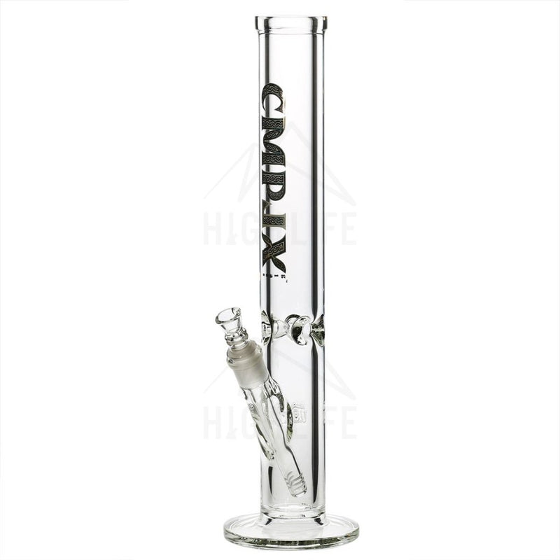 15 9Mm Cmplx Straight Bong White Bongs & Waterpipes