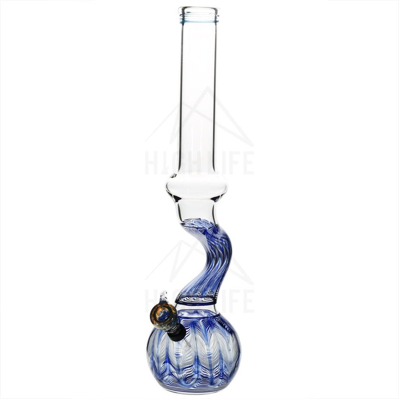 16 Bend Bong With A Slide Blue Bongs & Waterpipes