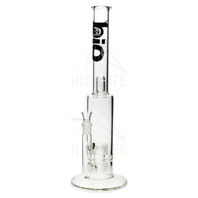 16 Bio Double Grid Bong Black Bongs & Waterpipes