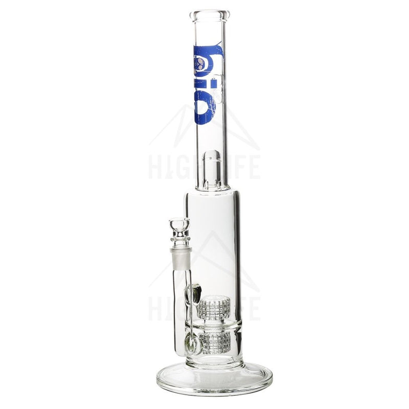 16 Bio Double Grid Bong Blue Bongs & Waterpipes