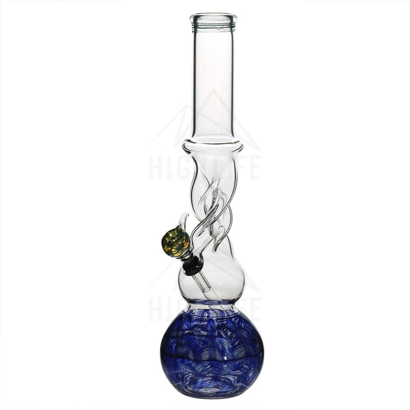 16 Twist Bong With A Slide Blue Bongs & Waterpipes