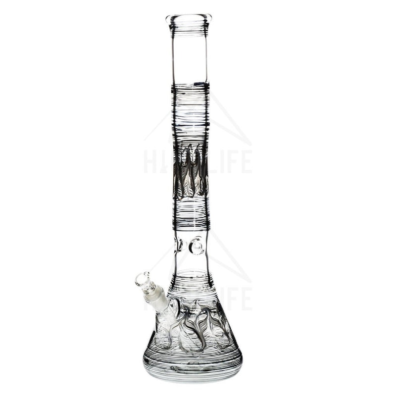 18 Beaker Bong Black Bongs & Waterpipes