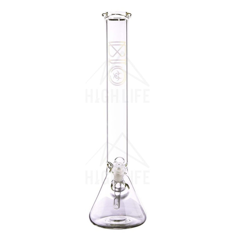 18 Bio 50Mm Beaker White Bongs & Waterpipes