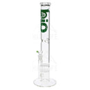 18 Bio Double Honeycomb Bong Green Bongs & Waterpipes