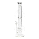 18 Bio Double Honeycomb Bong White Bongs & Waterpipes