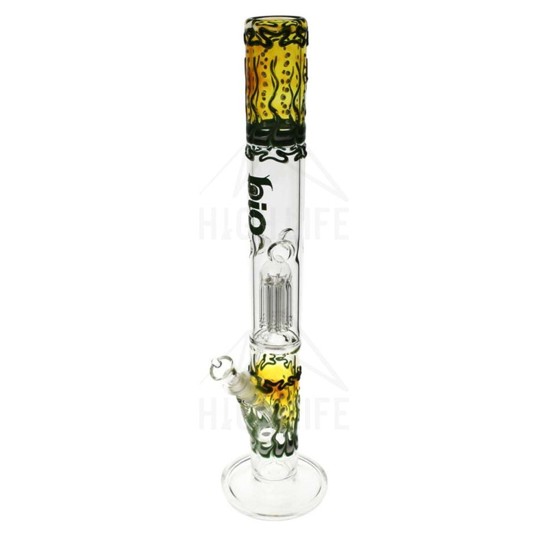 18 Bio Single Tree Straight Design Green Bongs & Waterpipes