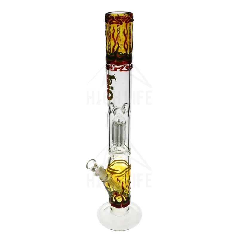 18 Bio Single Tree Straight Design Rasta Bongs & Waterpipes