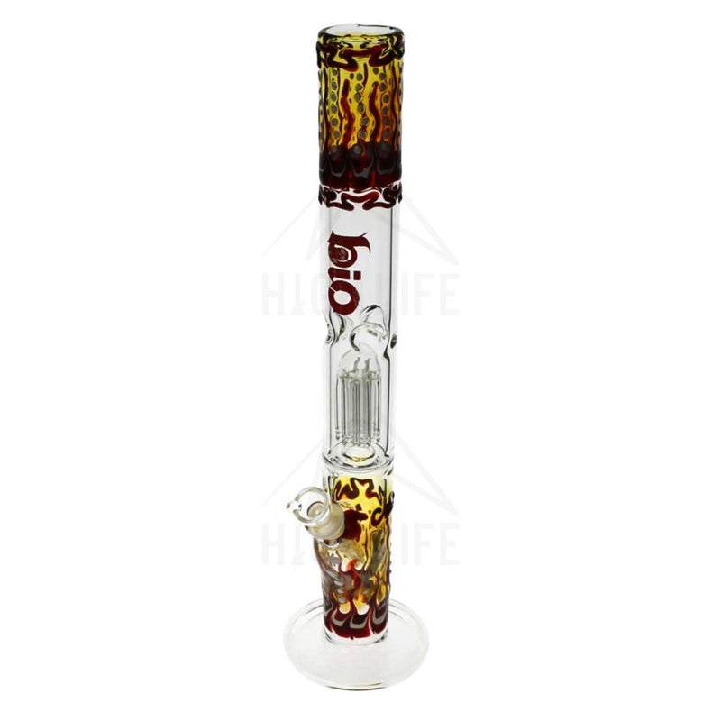 18 Bio Single Tree Straight Design Red Bongs & Waterpipes