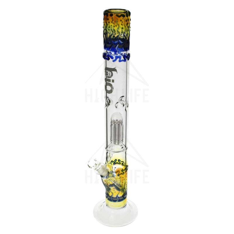 18 Bio Single Tree Straight Design White Bongs & Waterpipes