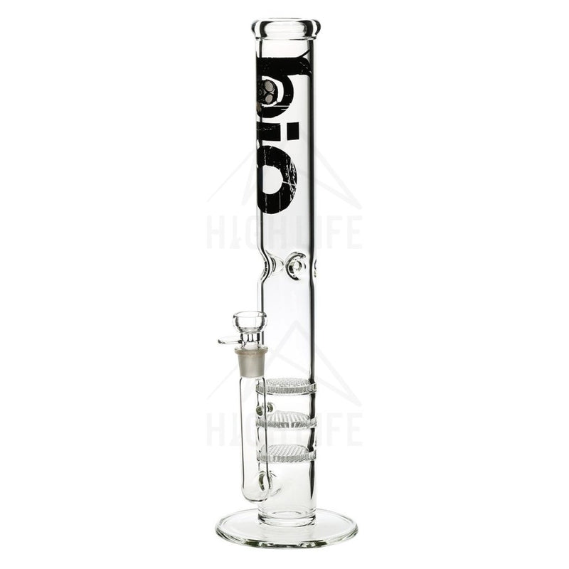 18 Bio Triple Honeycomb Bong Black Bongs & Waterpipes