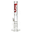 18 Bio Triple Honeycomb Bong Red Bongs & Waterpipes