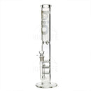 18 Bio Triple Honeycomb Bong White Bongs & Waterpipes