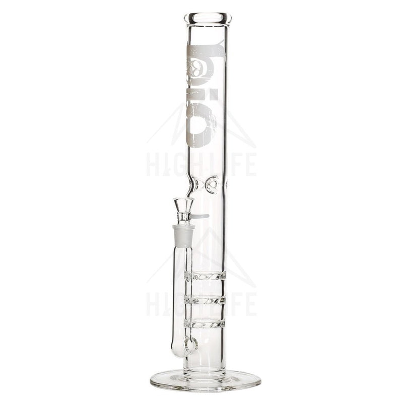 18 Bio Triple Hurricane Bong White Bongs & Waterpipes