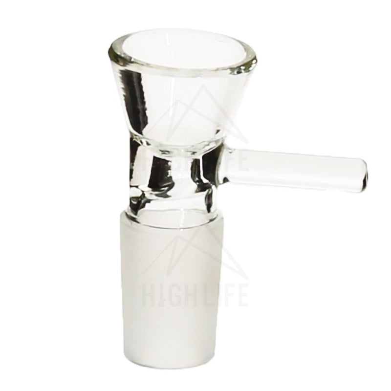 19Mm Funnel Bowl With Handle - Clear Accessories