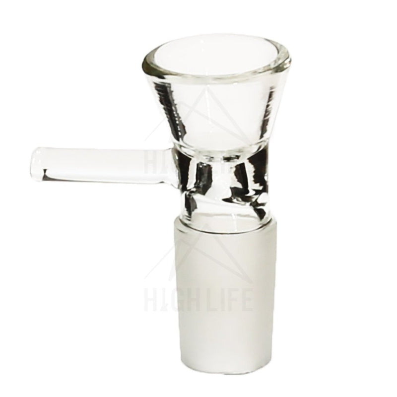 19Mm Funnel Bowl With Handle - Clear Accessories