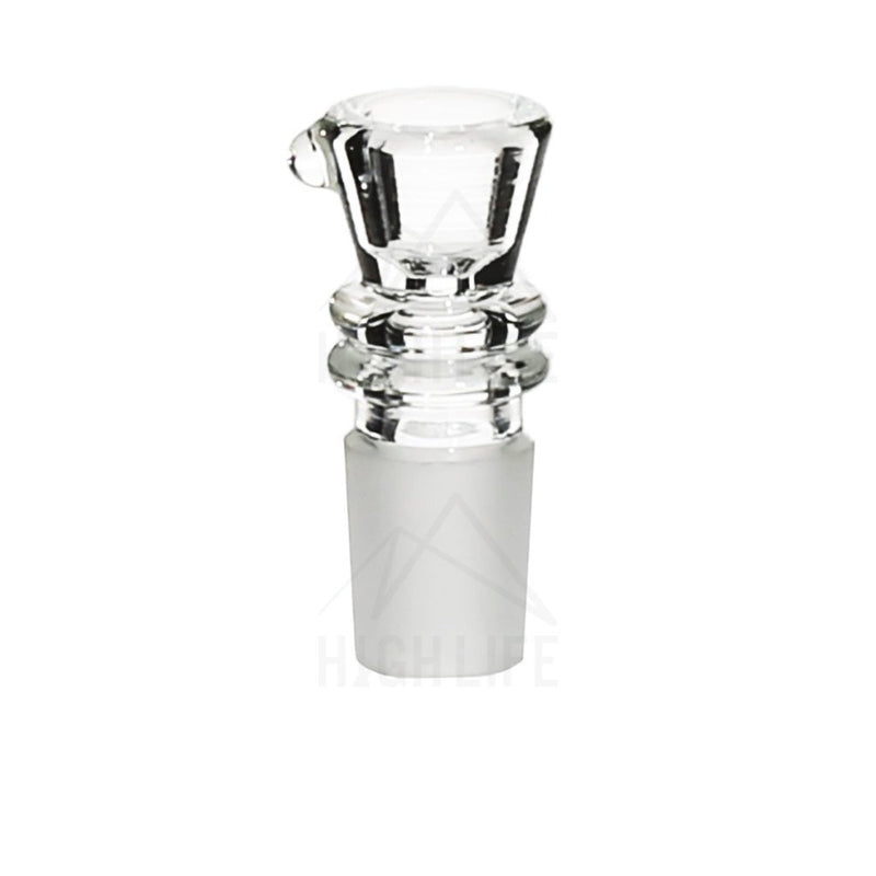19Mm Funnel Bowl With Rings - Clear Accessories