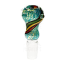19Mm Hourglass Rasta Swirl Stripe White Lattacino Bowl Accessories