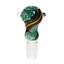 19Mm Hourglass Rasta Swirl Stripe White Lattacino Bowl Accessories